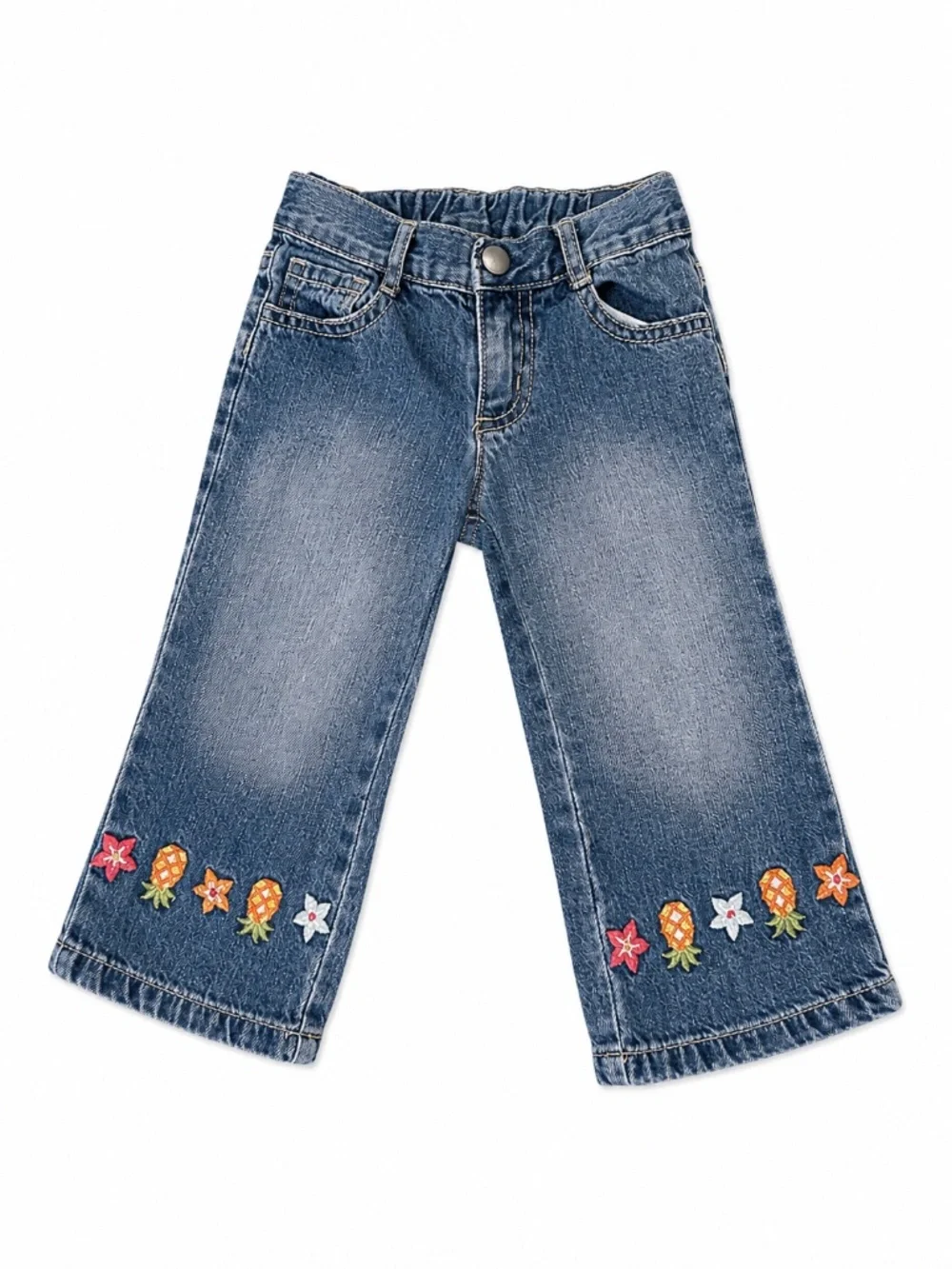 Gymboree Girls Denim Skirt & Embroidered Jeans Bundle 100% cotton